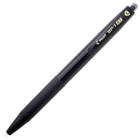 Caneta Esferográfica Pilot BP-1 RT Preta 1.0mm