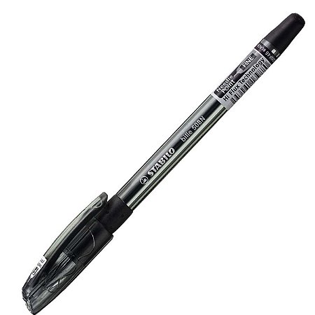 Caneta Esferográfica Stabilo Bille 508N Fine Preta 0.4mm