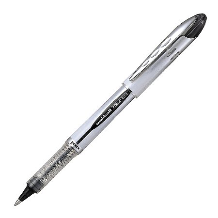 Caneta Rollerball Uni Vision Elite Fine Preta 0.8mm
