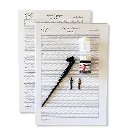 Kit Para E-Book Copperplate Passo a Passo - Hotmart