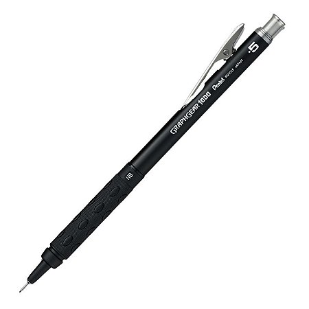 Lapiseira Pentel Graphgear 1000 0.5mm Preta Edição Limitada
