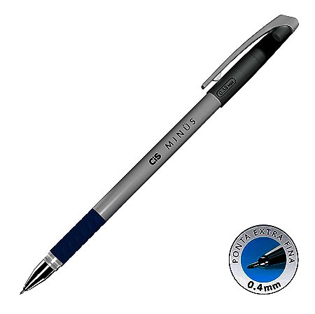Caneta Esferográfica Cis Minus Azul 0,4mm