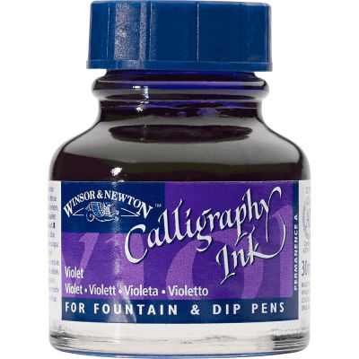 Tinta Para Caligrafia Winsor & Newton Violet 30ml