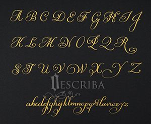 Manuscrito - Alfabeto Cursiva - B02
