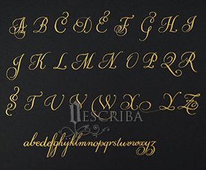 Manuscrito - Alfabeto Cursiva - B05
