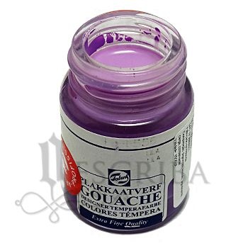 Tinta Guache Para Caligrafia - Talens Lilás 556 - 16ml