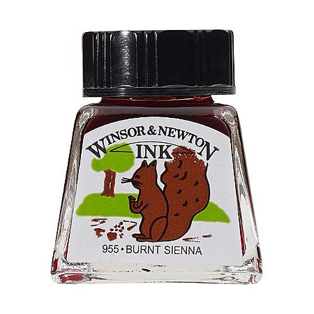 Tinta Para Desenho Winsor & Newton 14ml Burnt Sienna