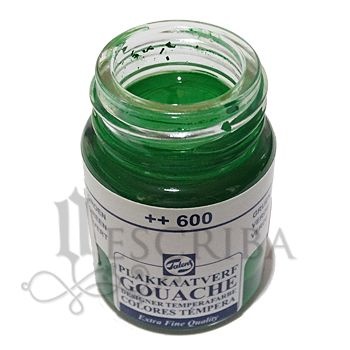 Tinta Guache Para Caligrafia - Talens Verde 600 - 16ml