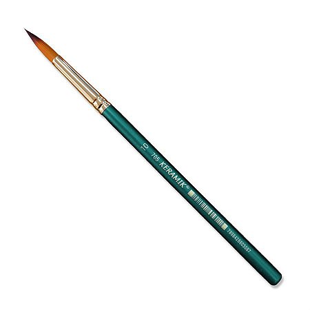 Pincel Redondo Para Aquarela Keramik 705 N 10 Linha Premium