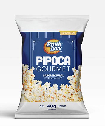 Pipoca Gourmet Pratic Leve Sabor Natural 40g