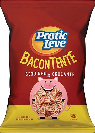 Salgadinho Pratic Leve BaconTente 90g