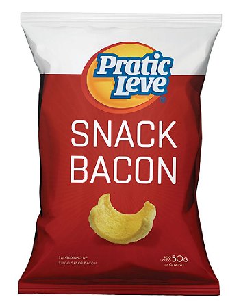 Salgadinho Pratic Leve Snack Bacon 50g