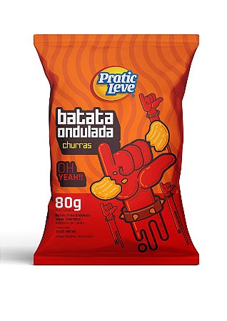 Batata Ondulada Pratic Leve Churrasco 80g