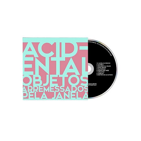 Acidental "Objetos Arremessados Pela Janela" CD Digifile