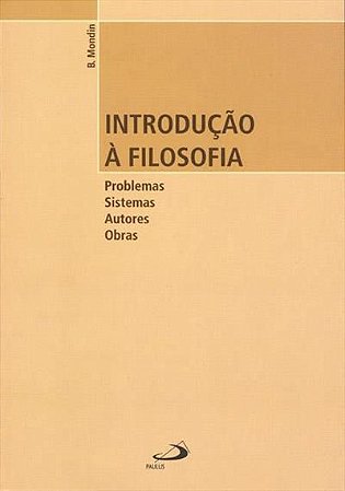 INTRODUÇÃO A FILOSOFIA