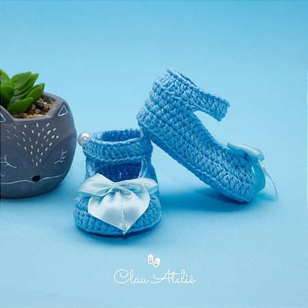 Sapatinho Princesa - Lacinho Azul