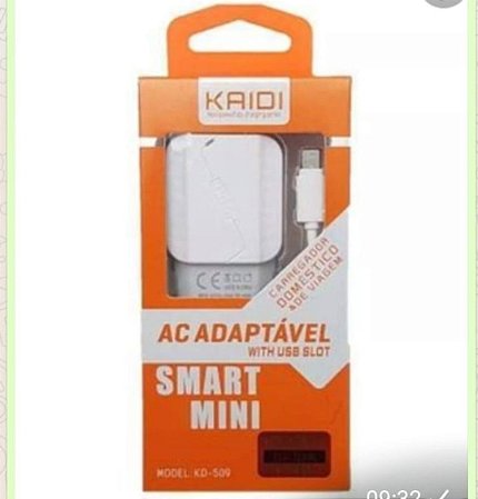 Carregador kaidi tipo C