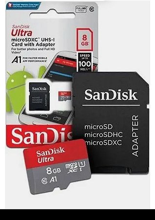 Memória 8 gigas SanDisk