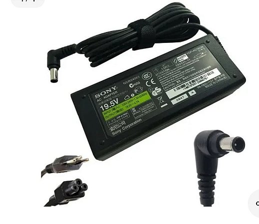 Fonte de Notebook Sony 19.5 V 4.7 amperes