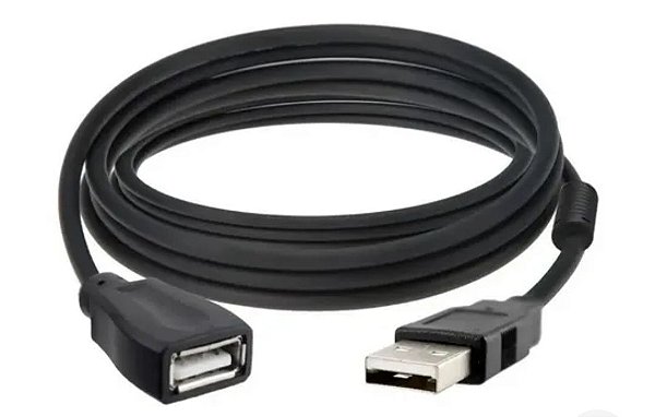 Cabo USB Macho/Fêmea