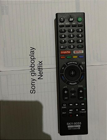 Controle Tv Sony Netflix