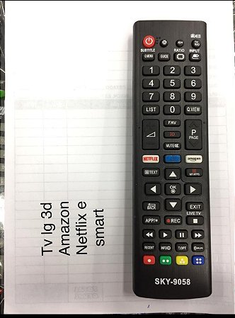 Controle Tv LG Smart