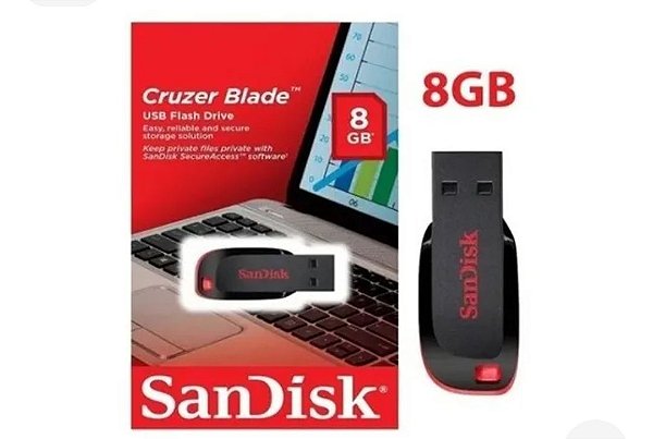 Pen drive 8 giga SanDisk original