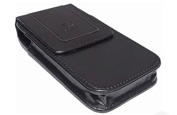 Suporte de couro para celular