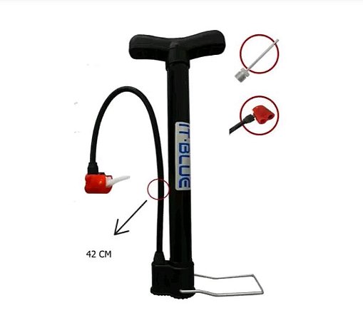 Bomba para encher pneu de bicicleta