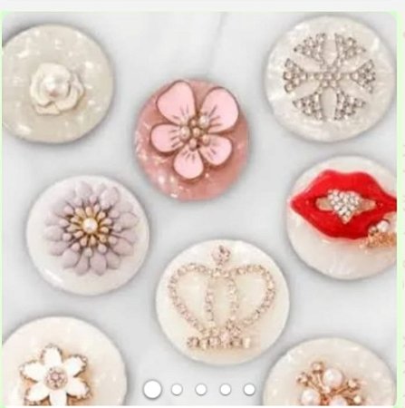 Pop para celular com pedras