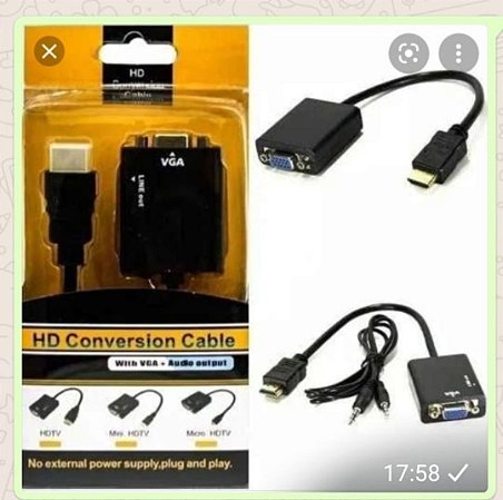 Conversor VGA/HDMI