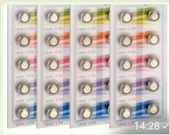 Bateria botão L44
