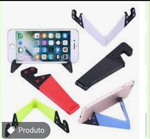 Suporte simples para celular