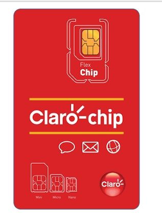 Chip para celular claro