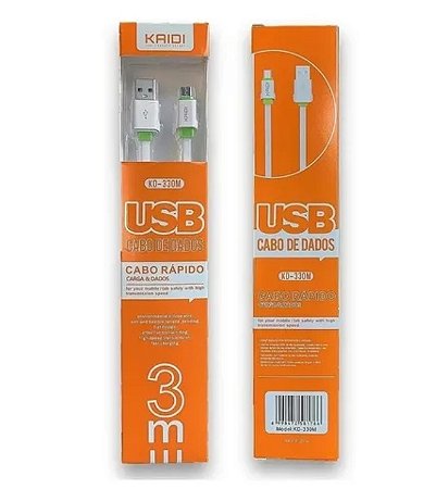 Cabo kaidi de 3 metros Tipo C