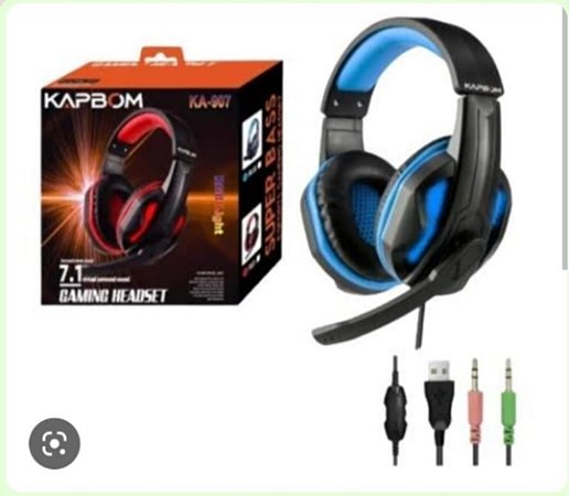 Fone para games kaidi