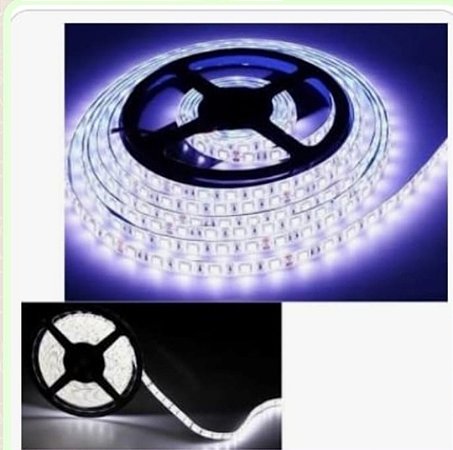 Fita de led 50x50 branca COM FONTE