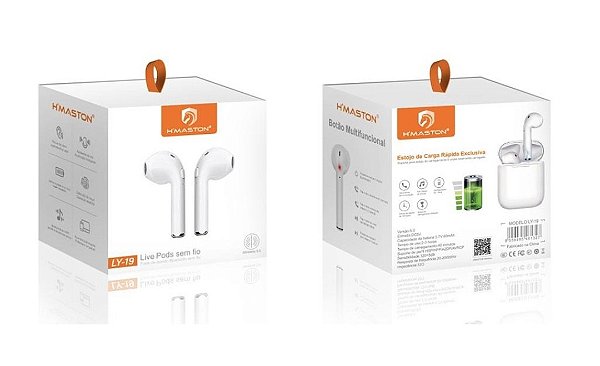 Fone bluetooth Hmaston