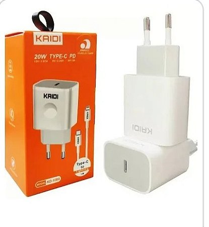 Fonte tipo C kaidi 20W