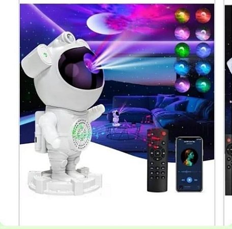 Robô projetor de estrelas Bluetooth