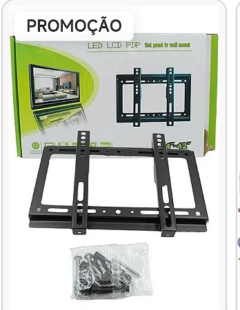 Suporte de tv fixação reta
