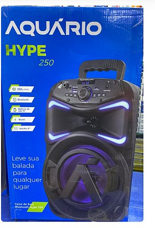 Caixa de som aqurario 250w