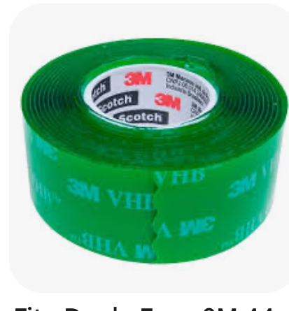 Fita dupla face transparente