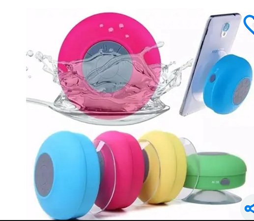 Mini caixa de som aprova d'água