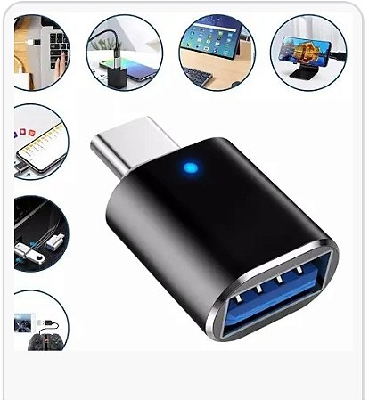 Adaptador entra USB sai TC