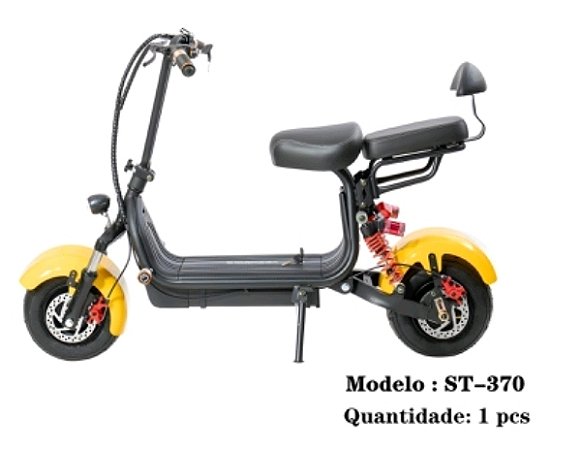 Bicicleta elétrica 1000W modelo ST 370