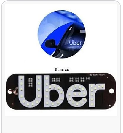 Placa Uber