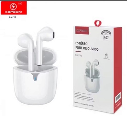 Fone bluetooth kapbom