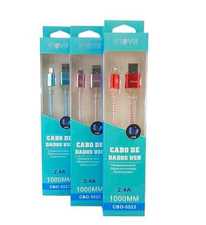 Cabo inova 1 metro turbo IOS