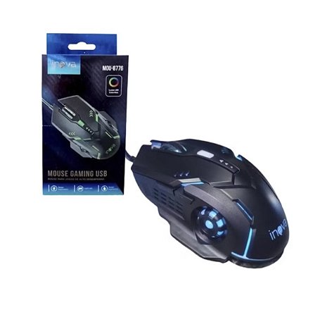 Mouse game com fio inova